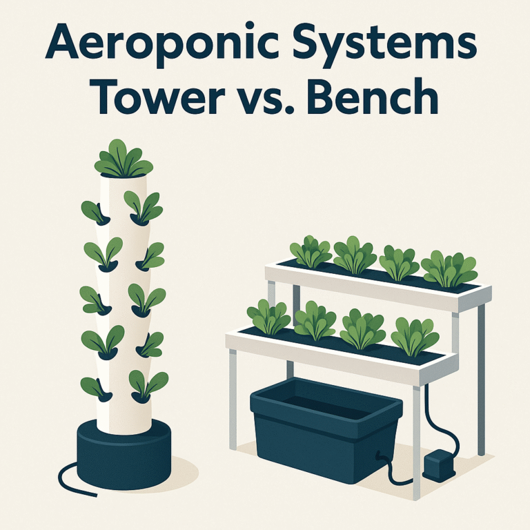 Choosing the Right Aeroponic System: Tower, Bench, or DIY?
